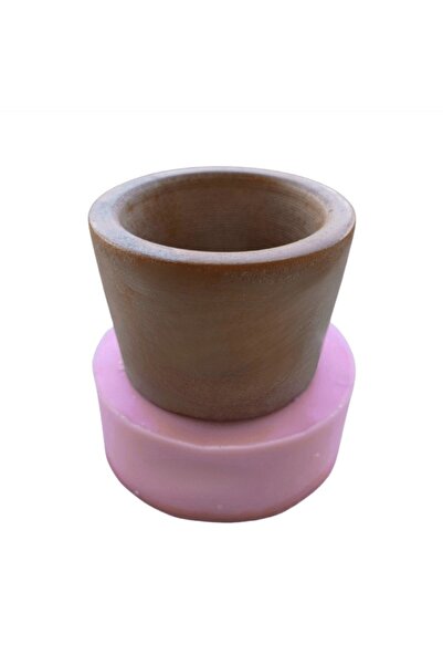 morlalem m 6,7cm Düz Silindir Saksı Mumluk Silikon Kalıp K-1483, Polyester Taş Tozu Çimento Alçı Kalıbı