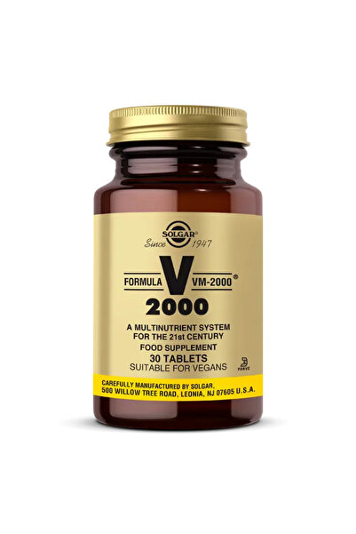 Solgar Formula VM-2000® Multivitamin & Mineral 30 Tablet