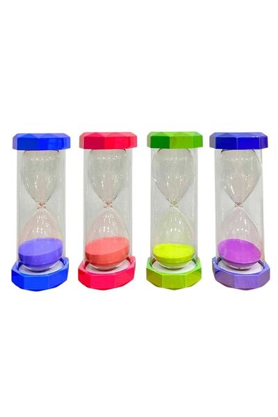 Luminoo RENKLİ KUM SAATİ 10M,20M,30M DAKİKALIK 10-20-30 DK - TEKLİ MODEL
