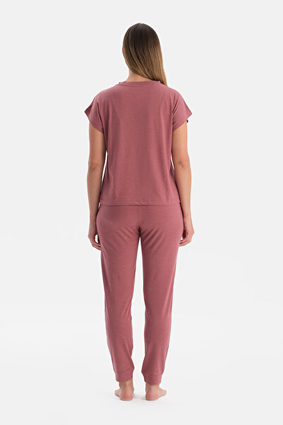 Dagi Tile Short Sleeve T-Shirt Pants Set