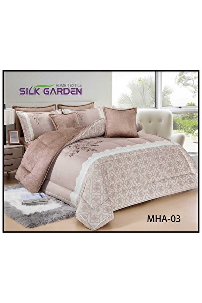 Moon Classic winter bedspread, single and a half size, 4 pieces for a warm winter