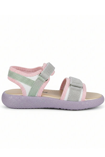 Limbeo Guaranteed Daily Comfortable Open-Front Soft Padding Sole Velcro Baby Girl Children's Sandals Slippers