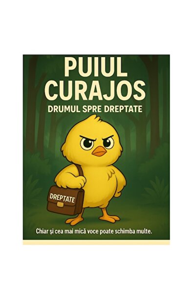 OEM Carte de colorat „Puișorul curajos”, A4, 22 de pagini, hârtie 160 g, cu s...