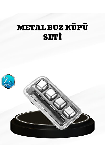 ZERO LAND Lvsqvr 304 Stainless Steel Ice Cube Set Cooling Without Water (210754) Reusable