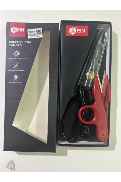 ALOTUHAFİYE PIN PROFESYONEL TERZİ MAKASI 8 inç (çıt makas hediyeli)