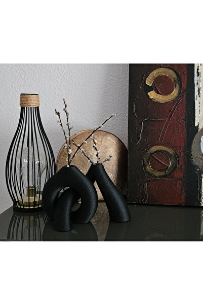 Arte Rubber Vaze Toroidale Îmbinate printate 3D