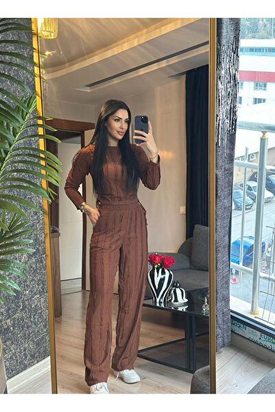 inci bayan giyim Holla Büzgülü Takim