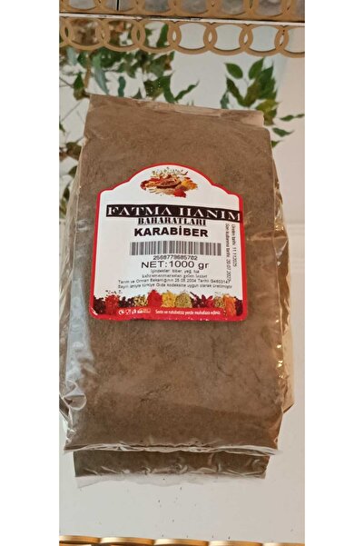 Fatma Hanım baharatları KARABİBER TOZ 1000 GRAM