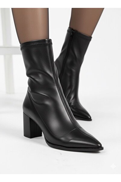 softoria shoes cizme lungi din piele cu fermoar