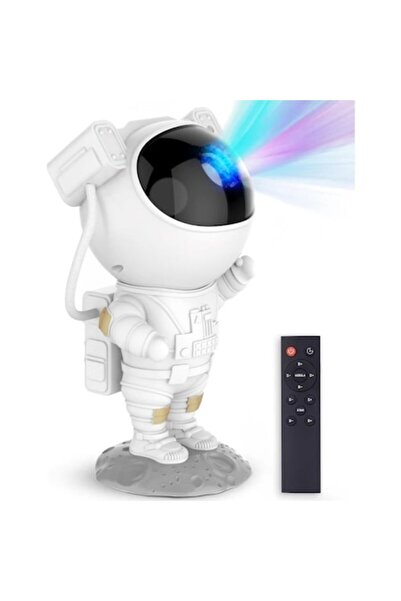 stuffix Astronaut Constellation Star & Galaxy Projector - Rotating Ceiling with Remote and Timer