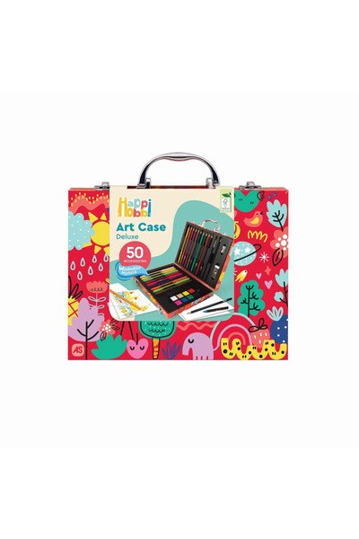 As HAPPI HOBBI ART CASE SET DE DESEN DELUXE CU 50 DE ACCESORII LUMEA MEA