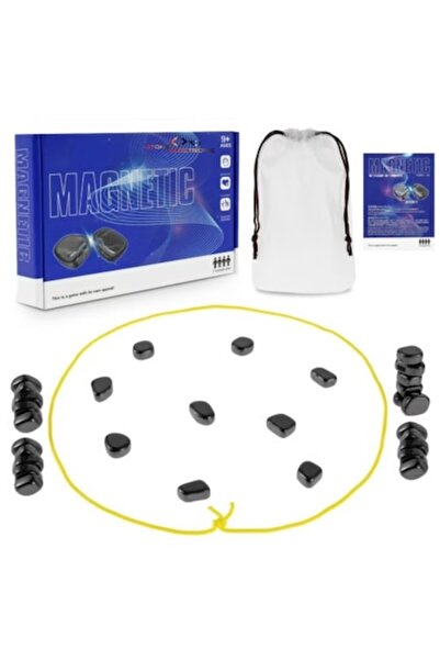 Stone Magnetic Game, 30 Magnets, up to 6 Players, for Ages 9+
