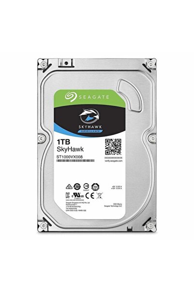 Seagate SkyHawk AI Surveillance Hard Drive 1TB (AllFrame, 24/7, up to 64 cameras)
