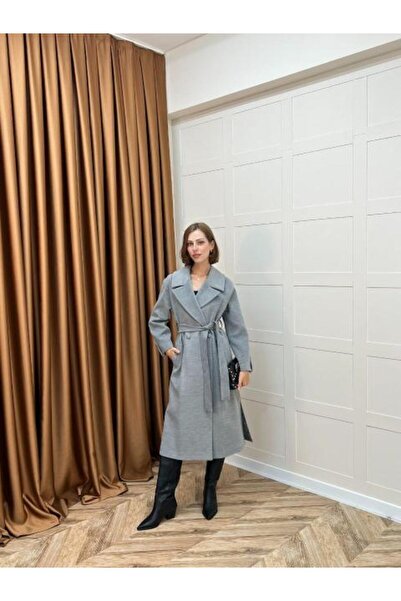 Stilife 5508 GENİŞ YAKALI KABAN