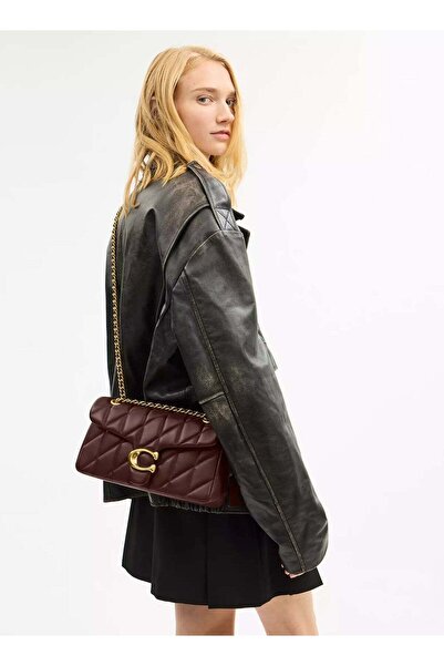 coachoutlet quilted leather shoulder bag