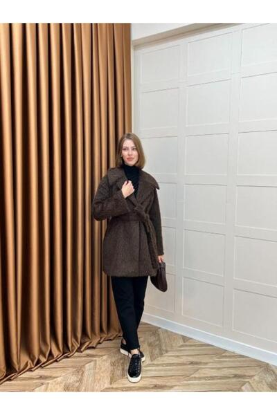 Stilife 5523 TÜYLÜ YAKALI KABAN