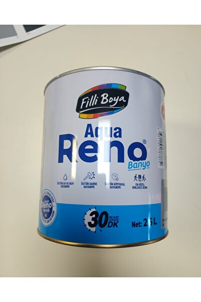Filli Boya Aqua Reno Banyo dönüşüm yenileme boyası