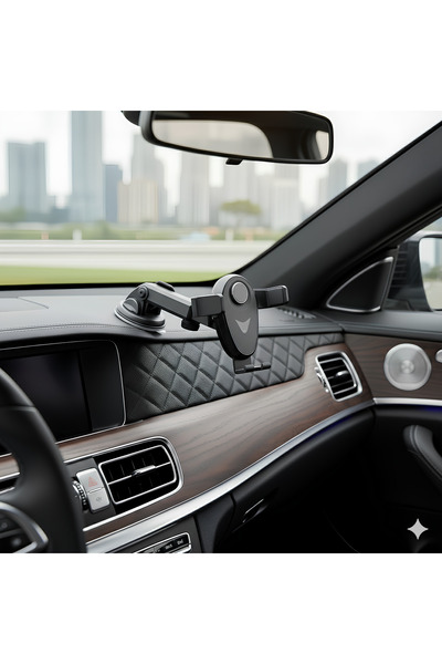 Hatreds Uzayan Vantuzlu Araç İçi Telefon Tutucu Torpido ve Cama Yapışan Her M...