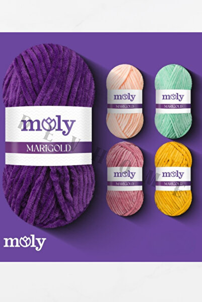 devhome Moly Marigold a Quality Velvet Hand Knitting Yarn 100% Micro Polyester – Cardigan Blanket Baby Knitting Yarn 100m