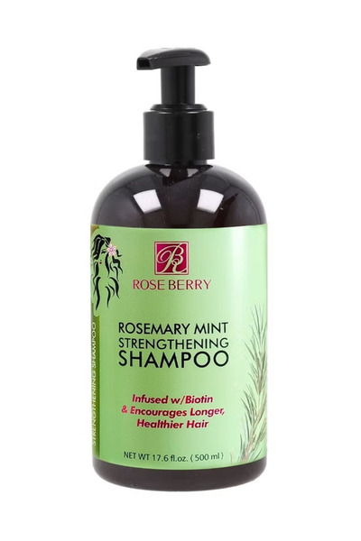 ROSE BERRYY Strengthening shampoo with rosemary and mint, 500 ml