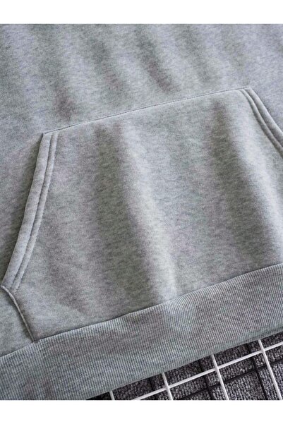 LAVİTTA Minimal Signature Written Unisex K Hooded Sweatshirt