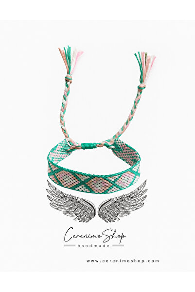 Cerenimo Shop Etnik Bohem Örgü Bileklik