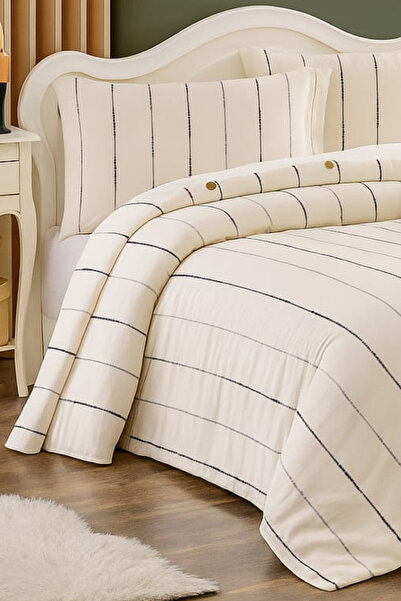 XVA Yade Pamuk komadni set navlaka za poplun sa dugmićima i eksplozivnim konc...