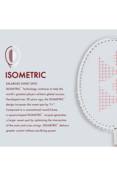 YONEX GR 303i Silver Aluminium Badminton Racquet with Full Cover