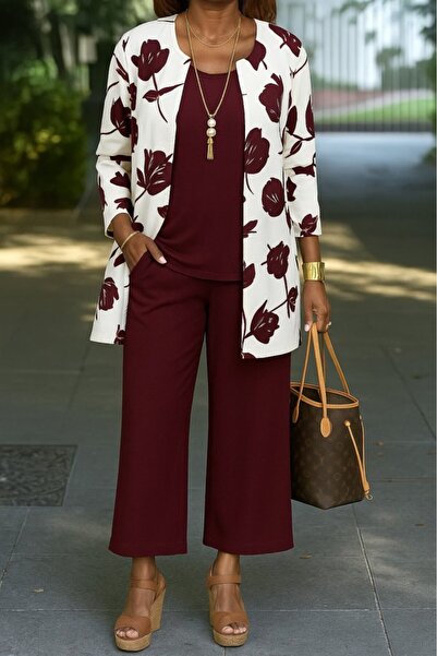 Genel Markalar Kadın Uzun Kollu önü Açık Modal Ceket Kolsuz Viskon Iki Iplik ...