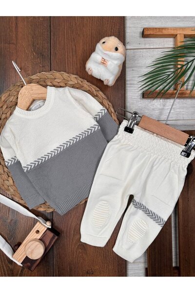 Kids Kingdom Cotton Knitwear Thin Premium 2-Piece Baby Boy Set