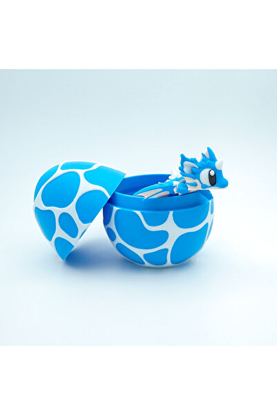OEM Set Mini Sea Dragon + Dragon Egg, Articulated Figure, 3D, Blue