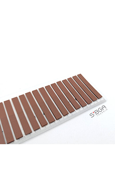 sibga tasarım Brown Thin Strip 320 Sheets Transparent Color Postit Post-It Post It. Bookmark Bookmark Postit