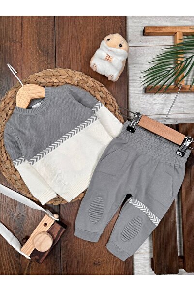 Kids Kingdom Cotton Knitwear Thin Premium 2-Piece Baby Boy Set