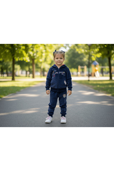 KidsMagazin Thick tracksuit for little girls