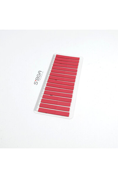 sibga tasarım Dark Pink Thin Strip 320 Sheets Transparent Color Postit Post-It Post It. Bookmark Bookmark Postit