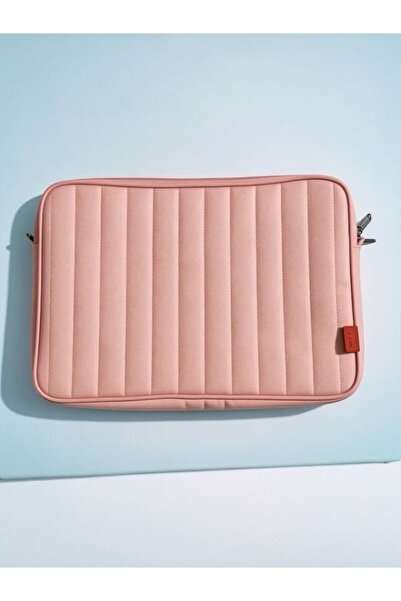 NorthAK 15.6'' Laptop Notebook Bag - Pink MacBook Case with Shoulder Strap
