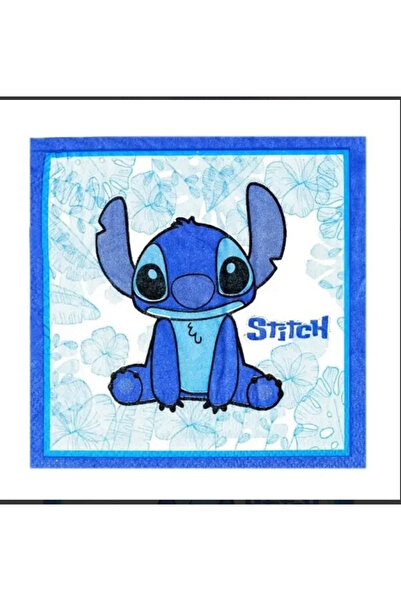 Yogi parti Stich peçete 8 adet 33*33 parti malzemeleri