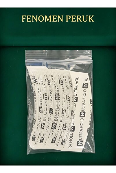 Fenomen Peruk Ultra Hold™ Tape Protez Saç Bandı Düz (1" X 3'' - 2.5CM X 7,5CM) 36 Adet