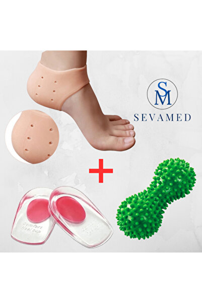 kırmed Ağrıyan Ayaklar İçin Topuk Dikenine Tabanlık Ayak Masaj Topu ve Topuk ...