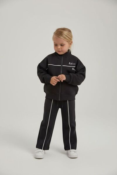 RONYPONY Girl's 3-Thread 2-Piece Set