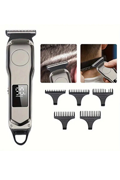 HAIR TRIMMER Professional & Clipper with Digital Display | High-Precision Blades | Adjustable Combs