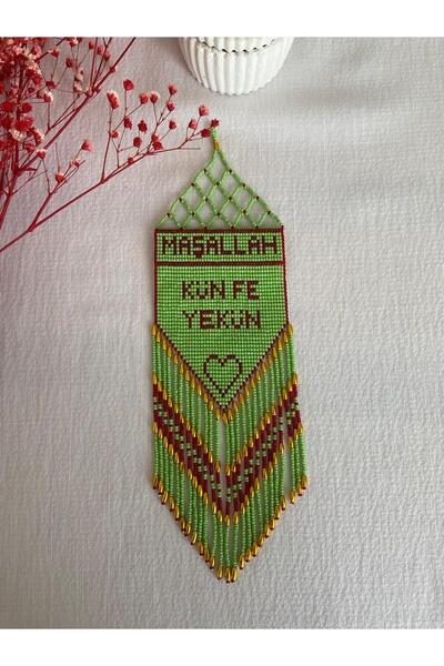 Handmade KUM BONCUK EL İŞİ ARABA AKSESUARI