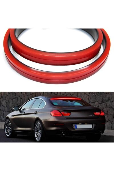 DOMDRIVE LED strip stop brake for rear window with position function 12V red light