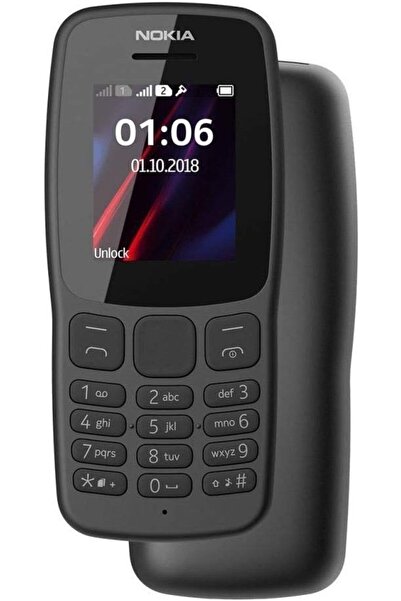 Nokia 106 Dual SIM (TA-1114) - Black