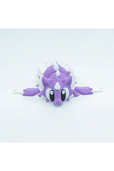 OEM Articulated figurine Mini Stellar Dragon, 3D, Purple, 10x8x3cm