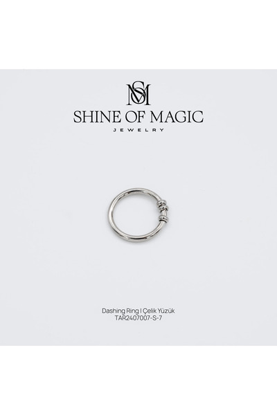 Shine of Magic Jewelry حلقة داشينغ |   خاتم من الفولاذ