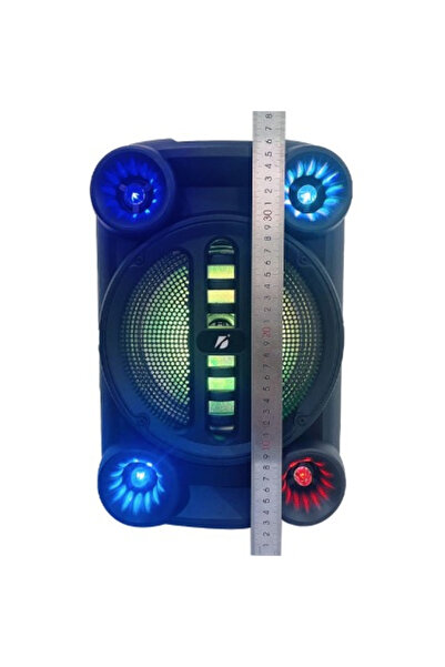 SokShop 8" Portable Speaker KTS-1765 RGB with Microphone and Remote