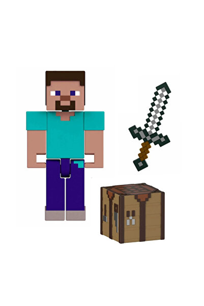 MINECRAFT Craft-a-Block Figure Steve 8cm