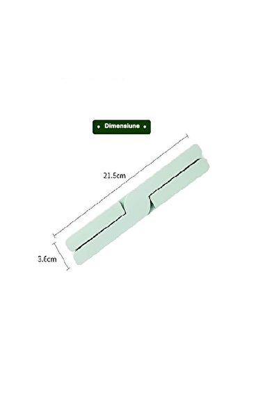 Flippy Foldable Silicone Trivet for Hot Pots, Portable, Anti-Slip, Green (14.5×7.5×1.6 cm)