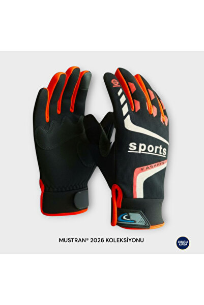 Mustran Neoprene Sports Gloves L/Xl | Four Seasons Outdoor, Motorcycle, Bicycle | Water Resistant & Non-Slip